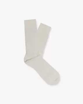 Alvar – Cotton Socks – Pearl