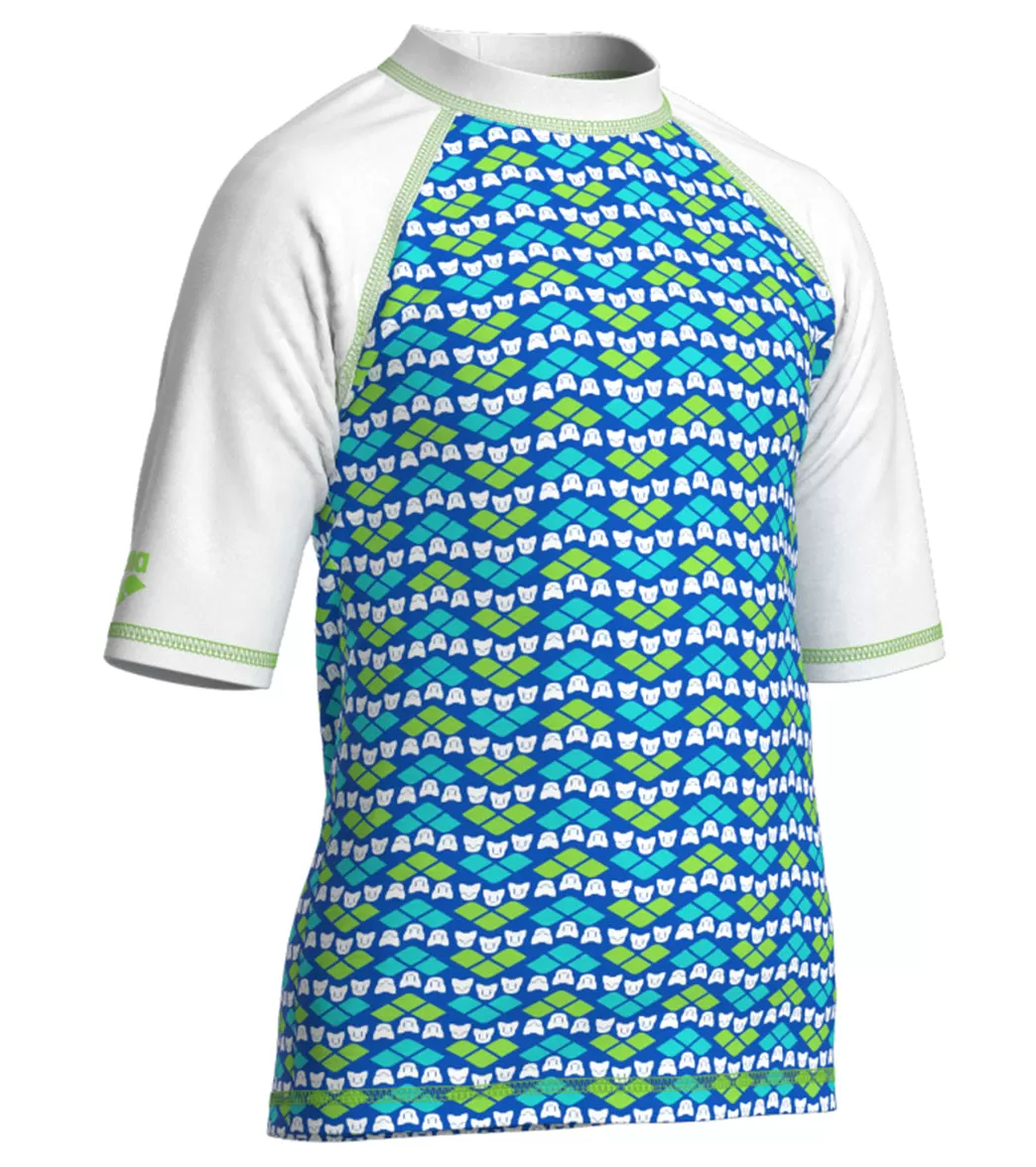 Arena Kids' Friends Short Sleeve Rashguard (Toddler, Little Kid)