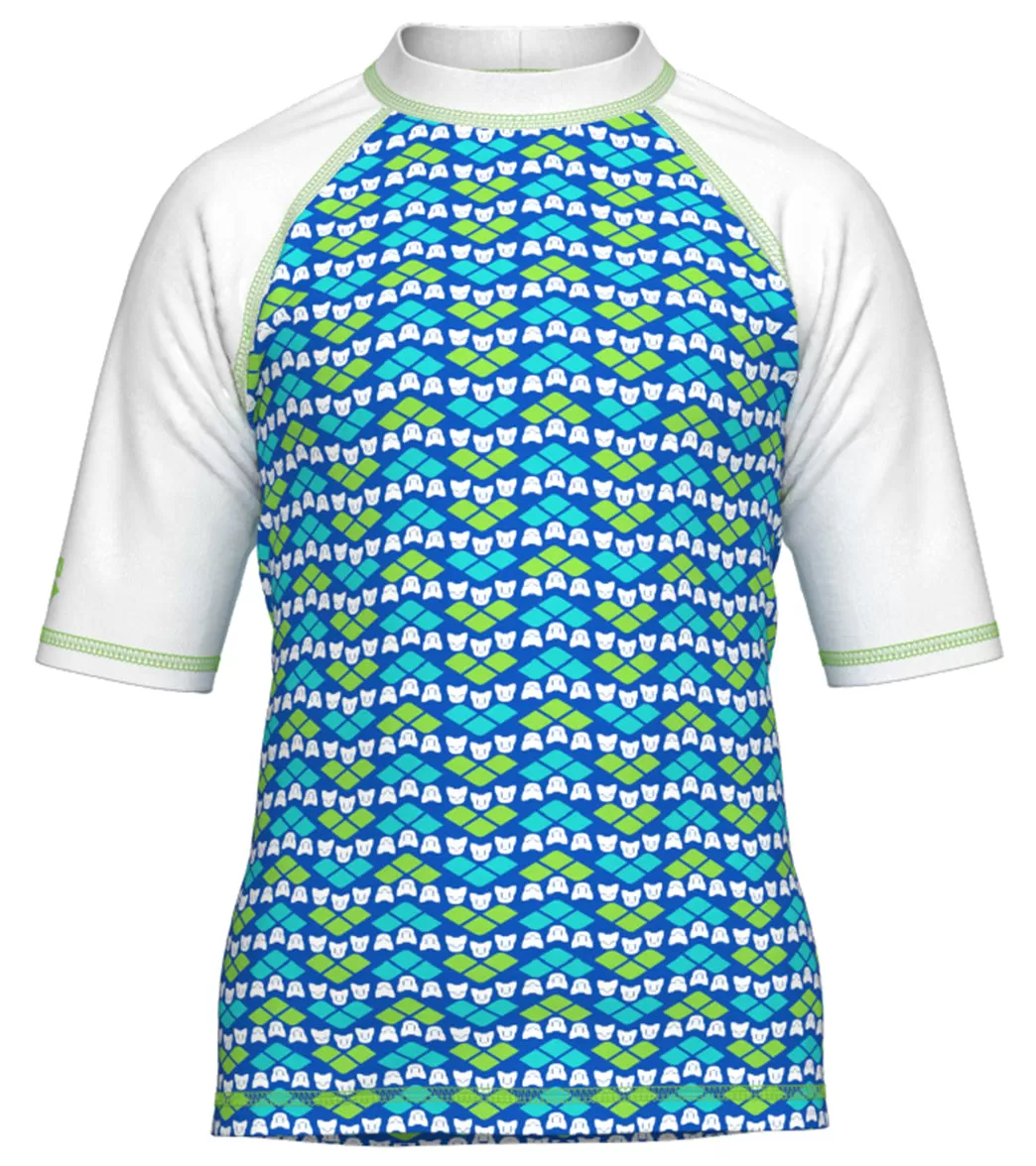 Arena Kids' Friends Short Sleeve Rashguard (Toddler, Little Kid)