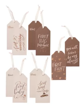 Bottle Tag Set - Firsts