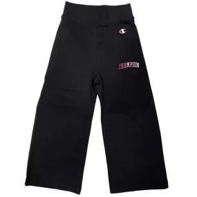 Champion wide trousers for girls 404986 black