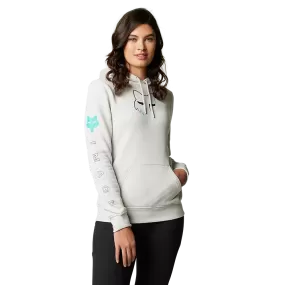 Fox Women's Detonate Pullover Hoody Light Grey