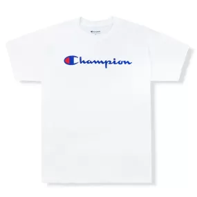 Heritage script Logo tee (White)