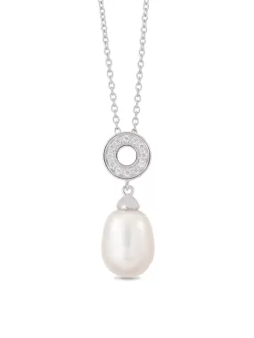 Love Circle Pure Pearl Pendant