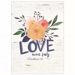 Love Never Fails Anniversary Card