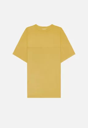 Mock Panel Tee / Mustard