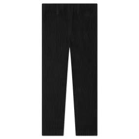 Straight Basics Pants - Black